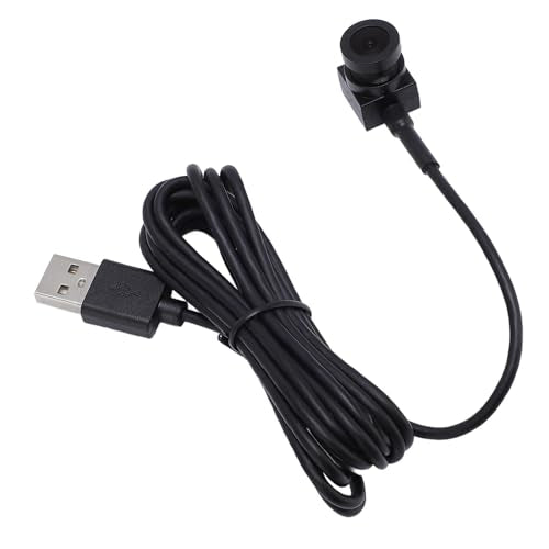 USB Webcam, 1080P Center Cam with Microphone for PC, 2MP HD Pixels, USB Computer Camera Plug & Play, for Video Calls and Conferences