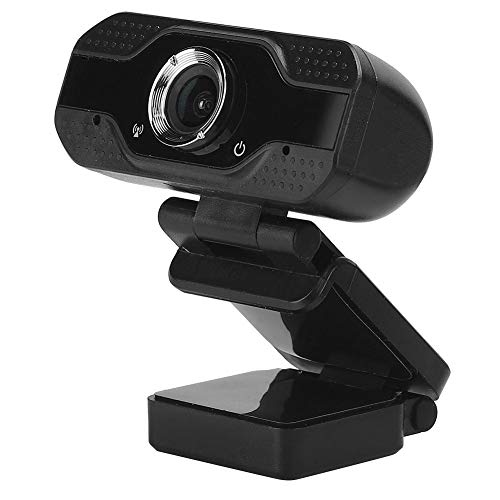 V BESTLIFE Full 1080p Webcam with Microphone for Desktop,USB Online Class Computer Camera,Plug and Play Web Cam Mount Built in Pickup