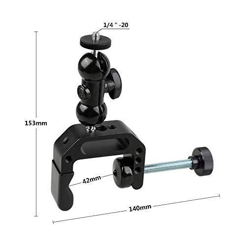 CAMVATE C Clamp Mount for DSLR Camera Led Video Light and Binoculars Holder