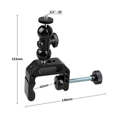 CAMVATE C Clamp Mount for DSLR Camera Led Video Light and Binoculars Holder