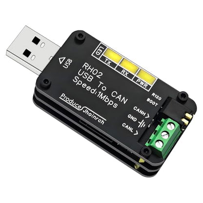 USB to CAN Bus Converter Base on Open-Source Hardware CANable Supports Multiple Firmware and Operating Modes