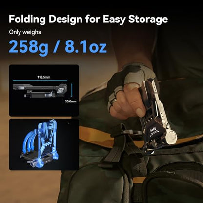 SmallRig Foldable V Mount Battery Plate, Tool-Free, All-in One Mounting Solution for Mirrorless/DSLR Cameras, with Modular Plate for Arca, Compact Camera Video Rig, for NEEWER V Mount Battery PS099E - style: Basic