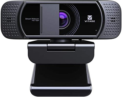 Webcam with Microphone 1080P HD Web Camera, 672 USB Desktop Web Cam Facecam Video Cam for Streaming Gaming Conferencing Mac Windows PC Laptop Computer