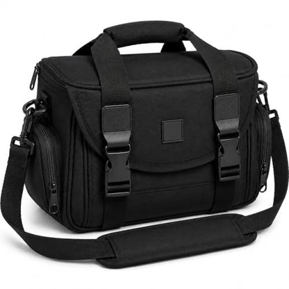 eCostConnection Extra Large Camera Bag Fully Padded Gadget Case with Dual Buckles for Sony,Nikon, Canon, Olympus, Pentax, Panasonic, Samsung & Many More SLR Cameras & Camcorders - size: Extra Large