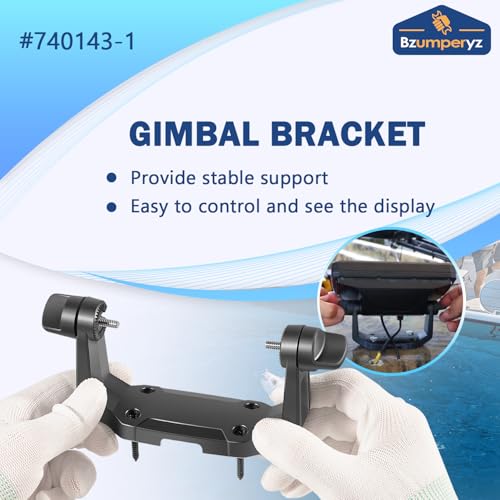740143-1 Gimbal Bracket Mounting Bracket with Knobs Fit for Helix-5 Series Fish Finders All Models - style: 740143-1