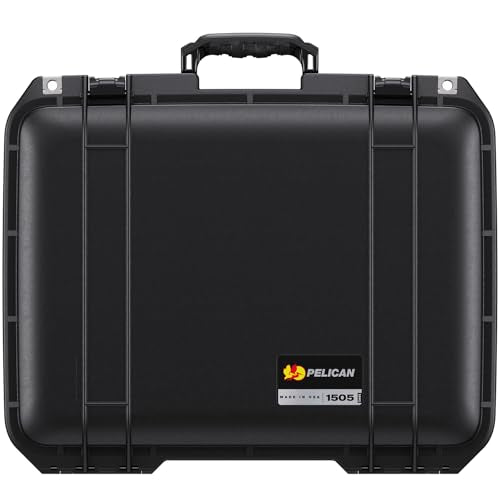 Pelican Air 1505 Case - with TrekPak Dividers - Ideal as a Camera, Gear, or Drone Case (Black) - size: 1505