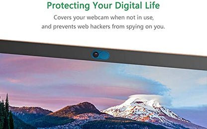 CloudValley Camera Cover Slide Ultra-Thin, Blue Webcam Cover for MacBook air, Laptop, iMac, Desktop, PC, MacBook Pro, iPad, iPhone 8/7/6, Privacy Web Camera Protection [2 Packs] - color: Blue-2 Pcs