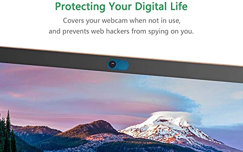 CloudValley Camera Cover Slide Ultra-Thin, Blue Webcam Cover for MacBook air, Laptop, iMac, Desktop, PC, MacBook Pro, iPad, iPhone 8/7/6, Privacy Web Camera Protection [2 Packs] - color: Blue-2 Pcs