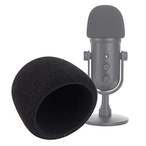 Seiren V2 X Foam Cover or Razer Seiren V2 Pro Mic Pop Filter, Mic Cover Compatible with Razer Seiren V2 Pro and Razer Seiren V2 X USB Microphones, Block POPS by YOUSHARES - color: Seiren V2 X Foam