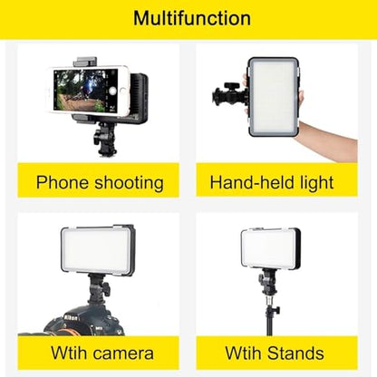 Godox LEDM150 LED Video Light, Camera Light for Pictures Video Recording with 150 LED Beads, CRI 95+ 5600K Photo Light for Outdoor Photography Live Streaming Zoom Calls