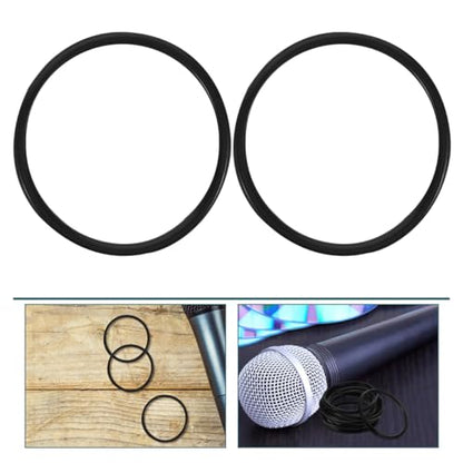 10pcs Shock Mount Mic Holder Anti Vibration Suspension Microphone Clip With Rubber Bands Universal Elastic Bands Replacement For Condenser Mics