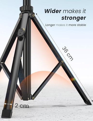 86'' Phone Tripod & Selfie Stick, Tripod for iPhone with Detachable Remote, Portable Phone Tripod Stand for Video Recording, Travel Tripod for Cell Phone, Compatible with Smartphones, DSLR - style: 86‘’
