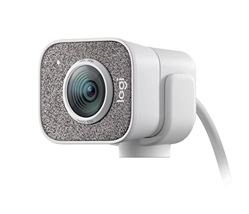 Logitech StreamCam - Webcam for Live Streaming on YouTube and Twitch, Full HD 1080p at 60fps, USB-C Connection, Facial Tracking, Autofocus, Vertical Videos, Light Grey