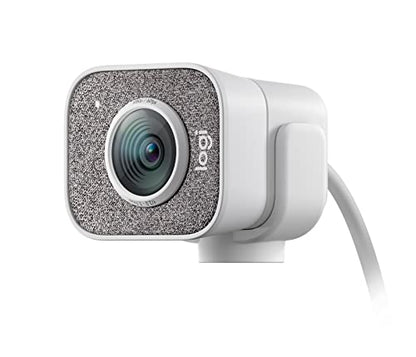 Logitech StreamCam - Webcam for Live Streaming on YouTube and Twitch, Full HD 1080p at 60fps, USB-C Connection, Facial Tracking, Autofocus, Vertical Videos, Light Grey
