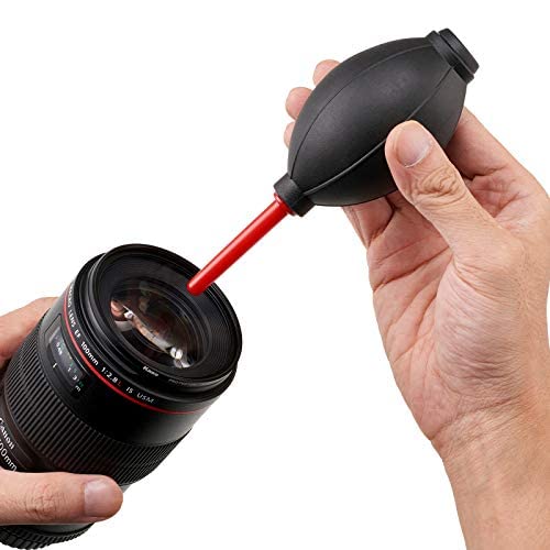Patelai Camera Cleaning Kit Include Cleaning Pen Brush, Blower Brush Dust Cleaner, Air Blaster Blower Lens Cleaning Kit for Camera, SLR, Telescope, Magnifying Glass, Phone