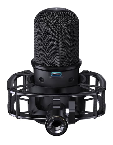 Custom Built for SoloCast Shock Mount, Upgrade Anti-Vibration Suspension Elastic Shock Mount Holder Clip Mics Stand with Screw Adapter Compatible with Hyperx SoloCast Microphone - size: HyperX SoloCast Shock Mount