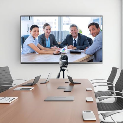 4K PTZ Camera 20x Optical Zoom with HDMI USB Conference Room Webcam for Zoom, Teams, Google Meet, Church Live Streaming, Webinar - style: 20X ZOOM HDMI/USB