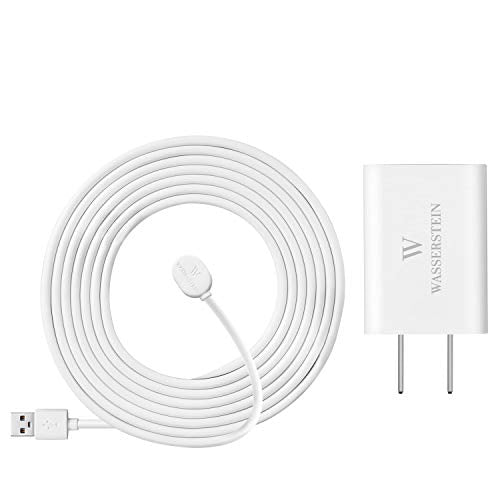 6ft/1.8m Weatherproof Outdoor Charging Cable with Quick Charge Adapter Compatible with Arlo Ultra/Ultra 2/Pro 3/Pro 4/Pro 5s (White) – NOT Compatible with Arlo Pro (6th Gen)/ Essential Spotlight - size: 1 Pack, 6ft