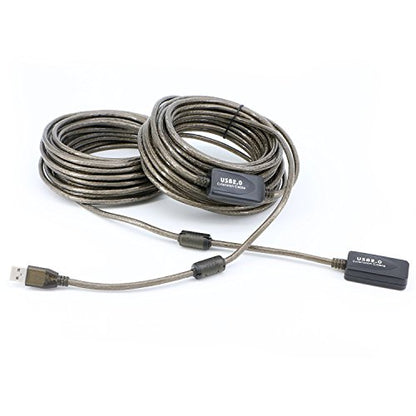 USB 2.0 A Male to A Female Extension Cable High Speed 480 Mbps (60 Feet) - size: 60 Feet