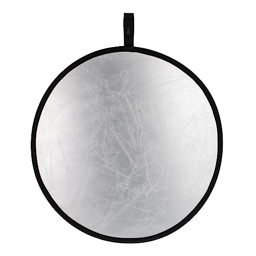 Rogue 2-in-1 Collapsible Reflector - Super Soft Silver / Natural White 32” | a softer more diffuse light than shiny silver reflectors - size: 32" Reflector