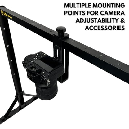 Glide Gear OH100 Professional Metal Overhead Table Top Mount Stand Photography Studio DSLR Video Camera iPhone Top Down Platform - size: OH 100