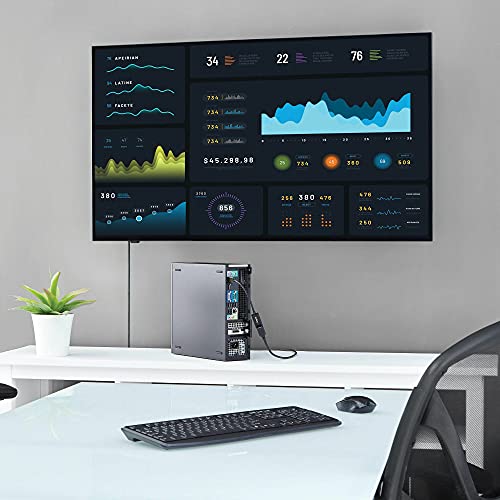 StarTech Active DisplayPort to HDMI Adapter, 4K 30Hz, 7.1 Audio (DP2HD4KS) | DP 1.2 to HDMI, 3840 x 2160, 1920 x 1200, HDCP, DPCP, Non-latching DP, 7.1ch audio, Non-latching connector, Dongle - size: 4K30Hz, style: 4K HDMI