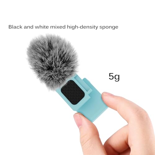 (2 Pack) Cold Shoe Adapter for Sony ZV-1,ZV-1 II,ZV-1F,ZV-E10,ZV-E1M2/ZV-E1 | Can be equipped with a mic and a fill light,for vlogging;fur reduces wind noise,Weighs as little as 6g,Non-slip,plug and play