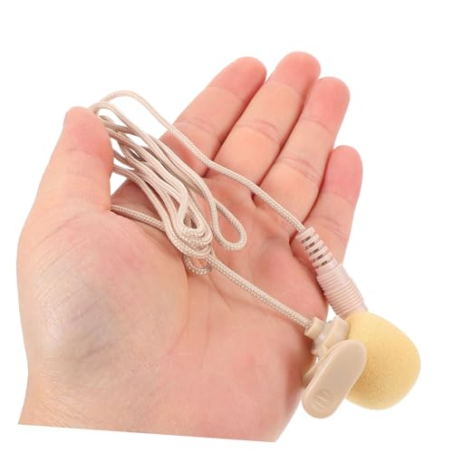 Mini Microphone for Laptop: Condenser Clip On Mic for Vlogging Video Recording Meeting Portable PC Phone Tablet Lapel Microphone