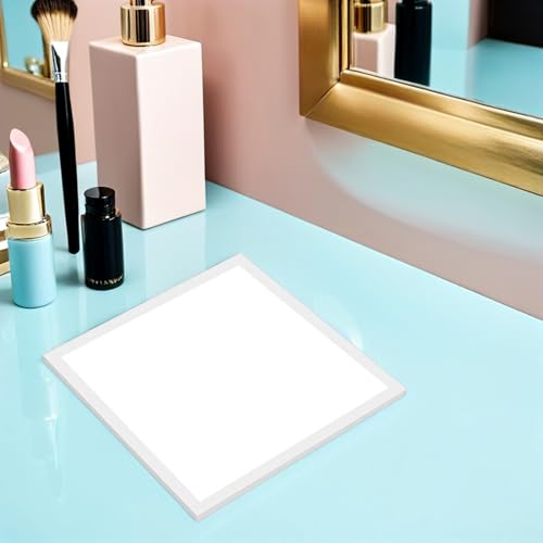 Artibetter LED Photography Light Panel Portable for Video Recording and Streaming, Touch Control Continuous Lighting, 30cm White Light for Indoor Studio Filming