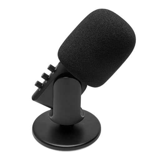 2-Pack Foam Windscreen Mic Cover Compatible with Sennheiser Profile USB Microphone, High-Density Pop Filter