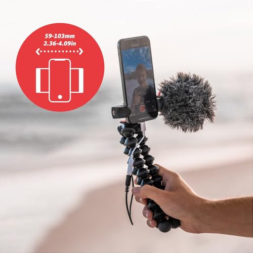 Joby - GorillaPod Creator Kit - Tripod, Mic and Light - All-in-One Vlogging Setup - style: GorillaPod Creator Kit