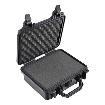 Pelican 1200 Case With Foam (Black) - color: Black