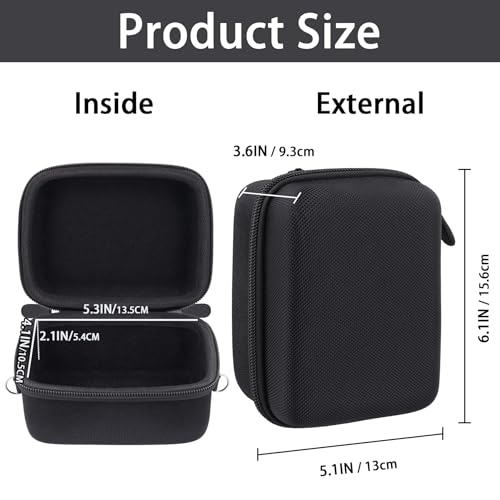 Aenllosi Hard Carrying Case for Sony Alpha a6000 / a6300 / a6400 / a6500 / a6600/ a6700 Fit 16-50mm Lens Camera (Case Only) - size: for Sony Alpha a6700 Fit 16-50mm Lens