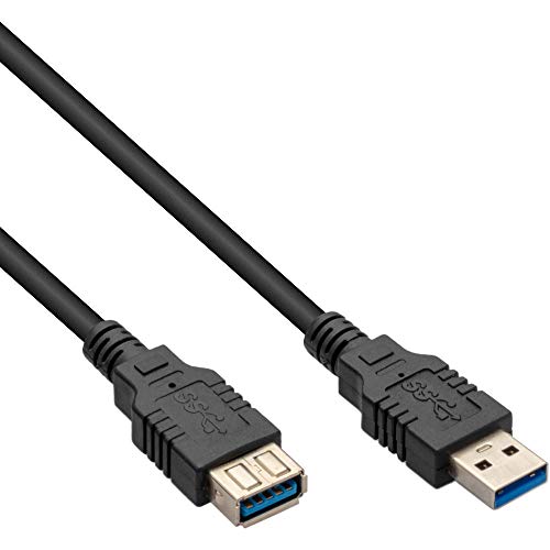 BRENDAZ USB 3.0 Type A Male to Type A Female Extension Cable Compatible with Logitech C925e, C310 HD Webcam.