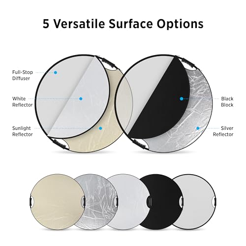 Westcott Illumintor QuickGrip 5-in-1 Reflectors (40" (101.6 cm)) - size: 40" (101.6 cm)
