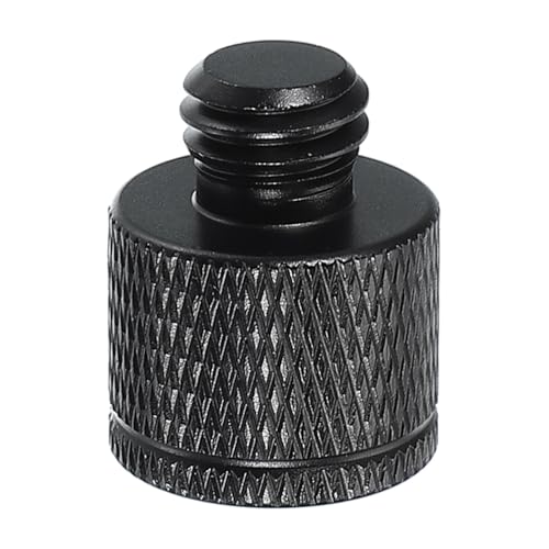 PATIKIL Tripod Screw Adapter M8 Female to 3/8" Male, Tripod Nut Connectors Camera Mount Screw Camera Double Head Converter for Microphone Holder Magic Arms Accessories - size: M8 to 3/8"