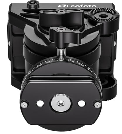 Leofoto P Series QR Base Plates, Quick Link Head Base, Anti-Twist Screws, Arca Compatible (P-BV10) - size: P-BV10