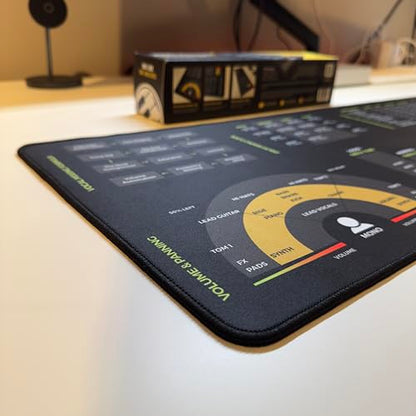 Mixing & Mastering Cheat Sheet Mousepad – 35×25cm (13.8"x9.8") & 80×30cm (31.5"x11.8") – Studio Desk Mat for Music Producers, DJs & Engineers – LED Version Available - size: XXL No Led (800x300mm)