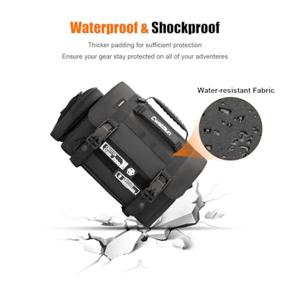 Cwatcun Camera Sling Bag, Waterproof Multifunction Photography Tactica Camera Crossbody Bag with Tripod Holder & Removable Accessory Bags for DSLR/SLR/Mirrorless Cameras - Small - size: Small