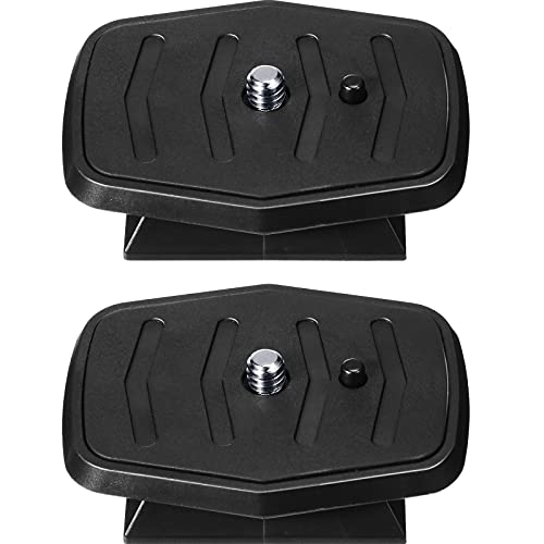 Weewooday 2 Pieces 35 mm Tripod Quick Release Plate Tripod Adapter Mount Camera Adapter Plate Parts for Cameras Mount Qb-4w CX-444 CX-888 CX-460 CX-470 CX-570 CX-690 DF-50 VCT-D580RM VCT-D680RM
