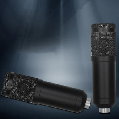 USB Streaming Microphone Cardioid Condenser Microphone for Recording Gaming Podcasting Broadcasting and Home Studio with Volume Control Knob for Pc and Laptop Use