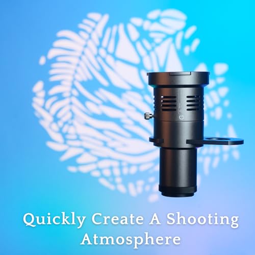 CX100 Mini Optical Snoot Gobos Accessories with ZY Mount Adapter, Spotlight Attachment Shape Light Compatible with ZHIYUN Molus X100,CX100,GodoxG ML100BI,ML100R - size: Bowens Mount Max