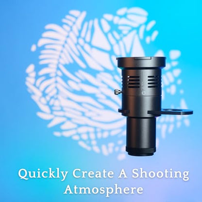 CX100 Mini Optical Snoot Gobos Accessories with ZY Mount Adapter, Spotlight Attachment Shape Light Compatible with ZHIYUN Molus X100,CX100,GodoxG ML100BI,ML100R - size: Bowens Mount Max