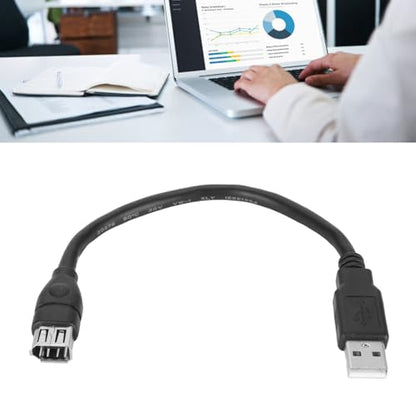 20cm IEEE 1394 6 Pin to USB 2.0 Adapter, 6 Pin Female to USB Adapter Cable Converter with High Speed Data Transfer for DV Camcorders