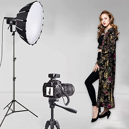 Heavy Duty Light Stand 9.5ft, Aluminum Alloy Lights Stand Spring Cushioned Adjustable Photo Video Lighting Stand, Photography Studio Tripod Stands for Flash LED Video Lights, Ring Lighting, Softboxes - size: Light Stand KT2