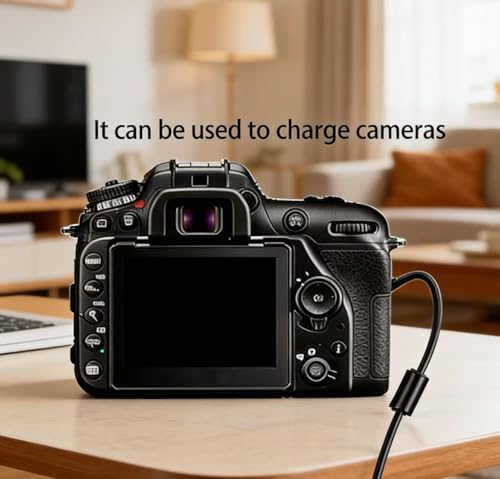 Replacement USB camera charging cable transmission sync data cable，compatible with Nikon Coolpix A300, A10, A100, UC-e16, UC-E23, L31, L32, Nikon SLR cameras D750, D7200,D3300, D300 (black 3.3FT)