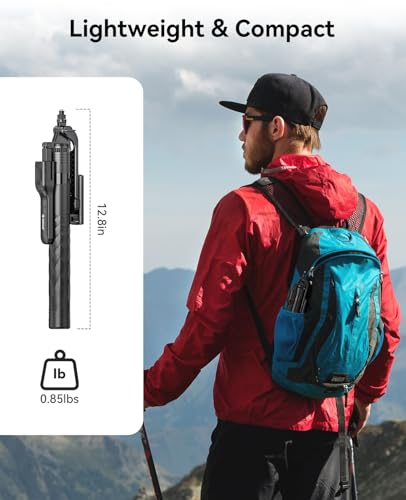 ORICO 69" Phone Tripod & Selfie Stick - 360° Rotatable Phone Holder for Multi-Angle Shooting, Wireless Remote, Extendable Stand for iPhone, Android, Camera, GoPro, Travel, Vlog, Recording - SPM175 - size: 69''