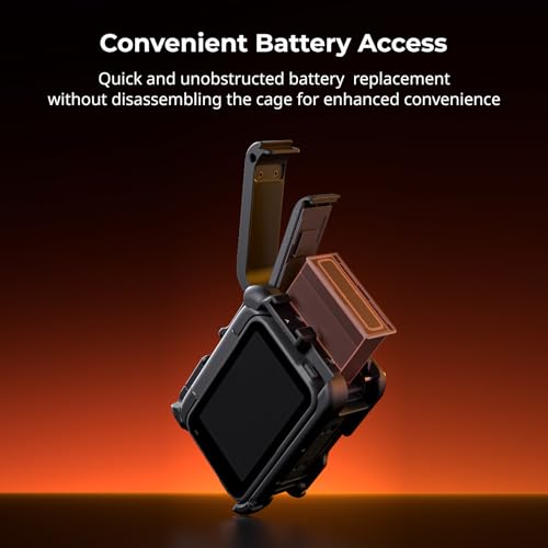 SmallRig Utility Frame Cage for Insta360 Ace Pro 2 / Ace Pro, Supports Horizontal and Vertical Shooting, Action Camera Mounting Frame with Mounting Claw and Cold Shoe for Video Light Microphone - 5000 - style: for Insta360 Ace Pro