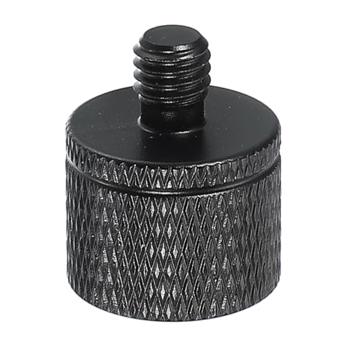 PATIKIL Tripod Screw Adapter 3/8" Female to M6 Male, Tripod Nut Connectors Camera Mount Screw Camera Double Head Converter for Microphone Holder Magic Arm Accessories - size: 3/8" to M6