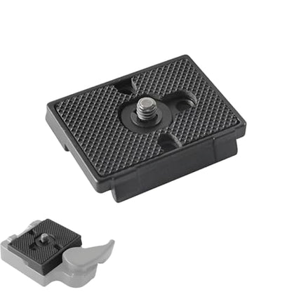 Tripod Quick Release Plate 52mm x 42mm Quick Release Plate Tripod Camera 1/4'' Camera Screw Tripods Mount Plate for 200PL-14 Cameras Quick Release